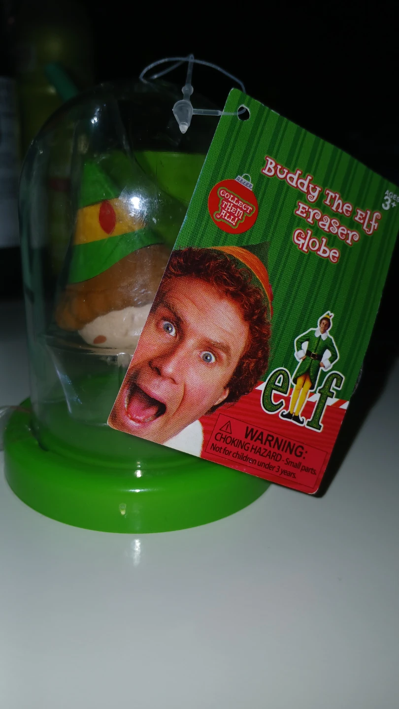 Buddy The Elf Eraser Globe # 🧡#