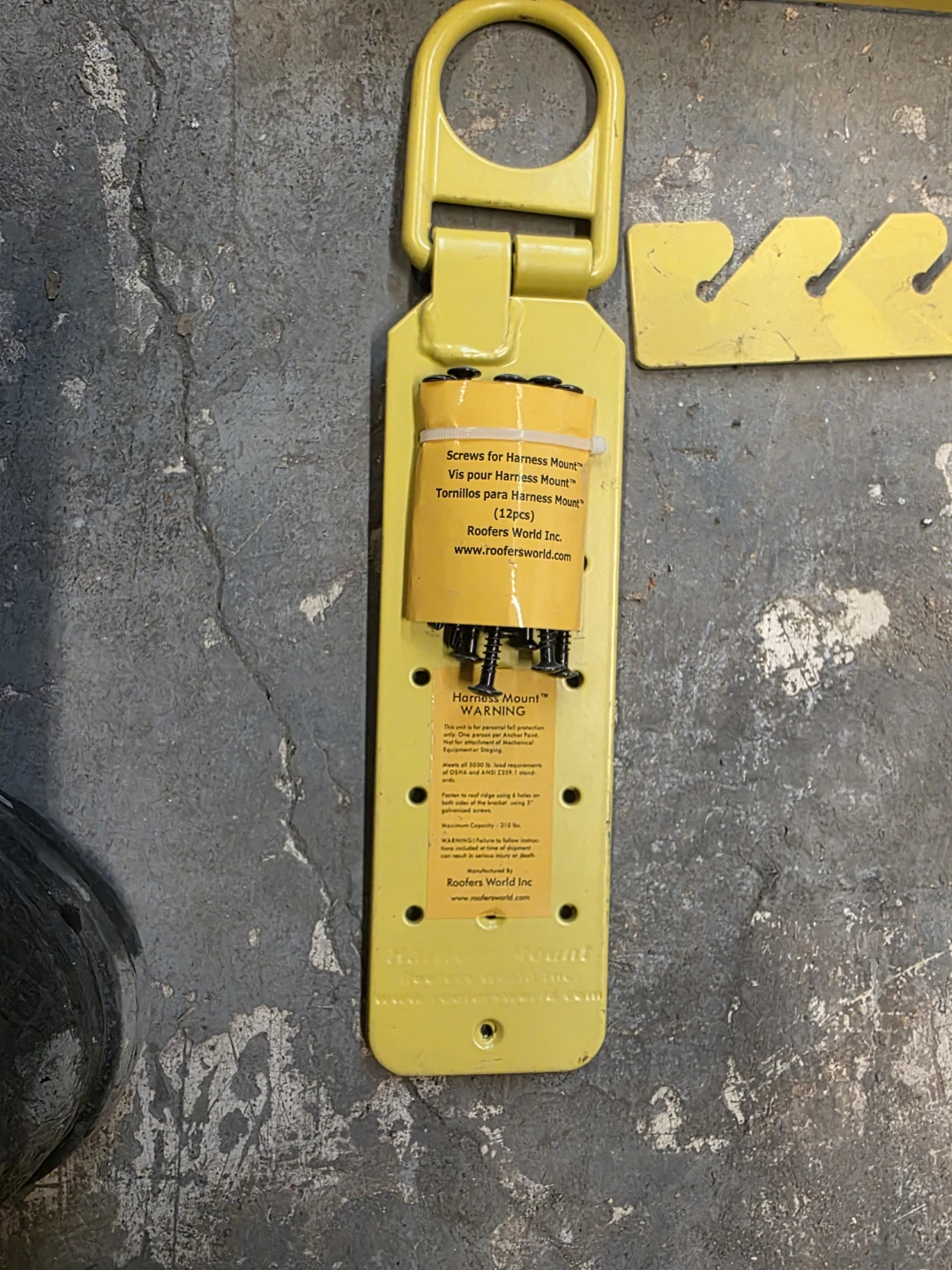Roofers World Harness Mount