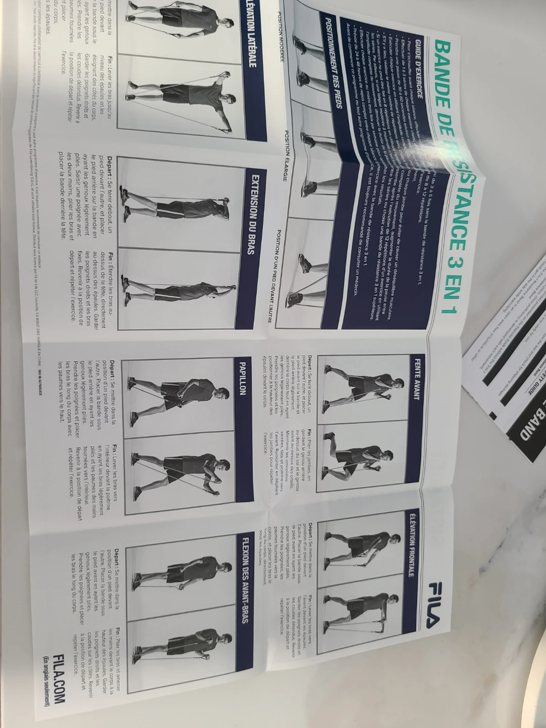 Fila 3-in-1 Resistance Band Set - New - photo 3