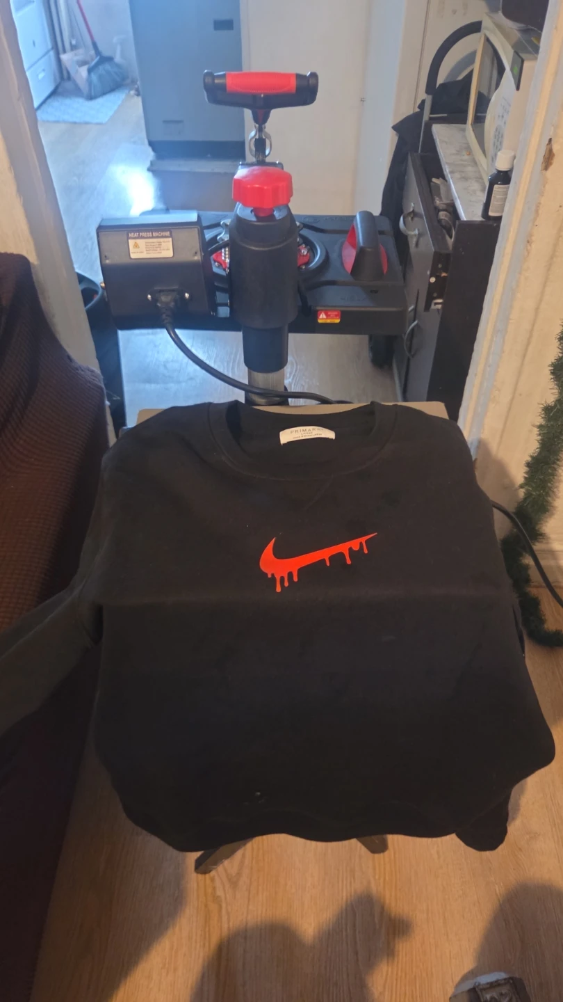 Primark Black Sweatshirt with Nike Drip Logo