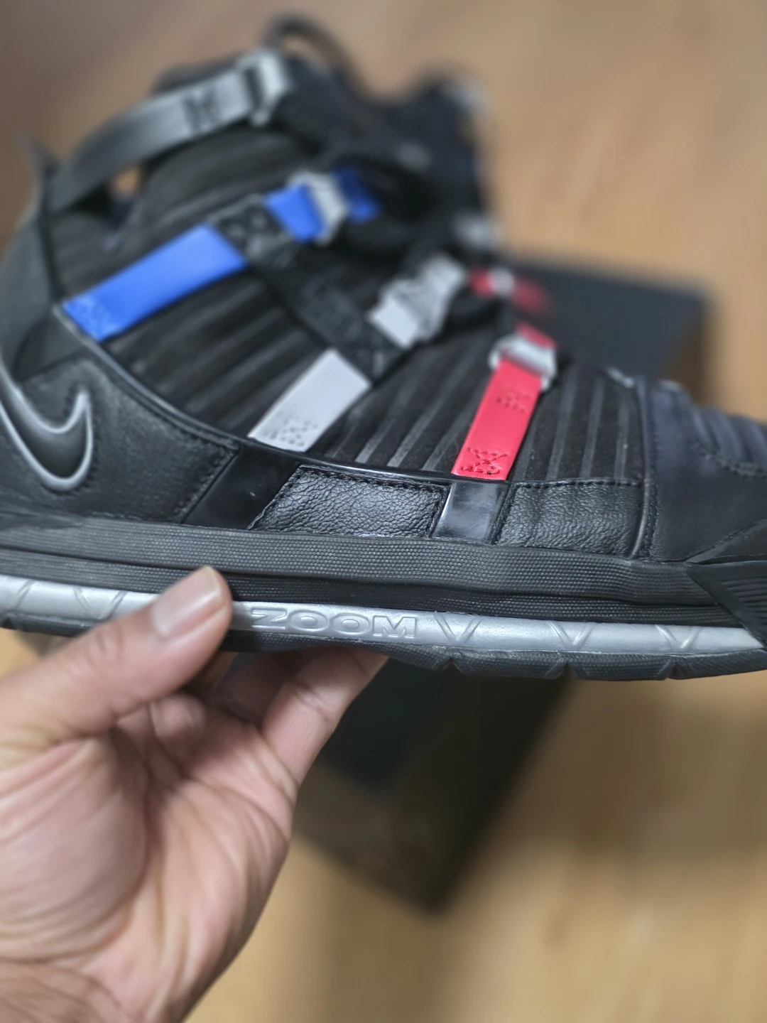 Nike LeBron zoom 3 barbershop Basketball Shoes