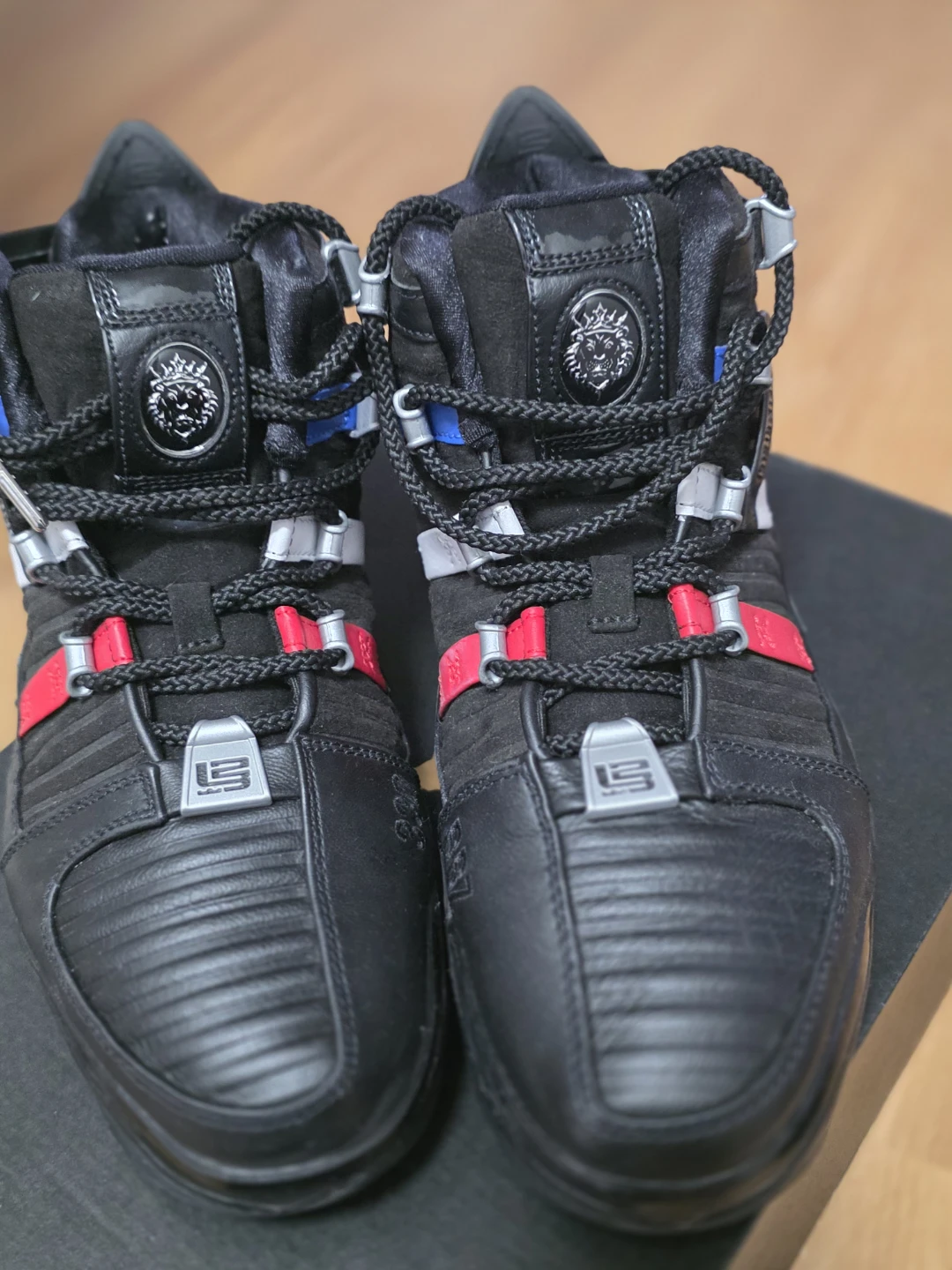 Nike LeBron zoom 3 barbershop Basketball Shoes - photo 2