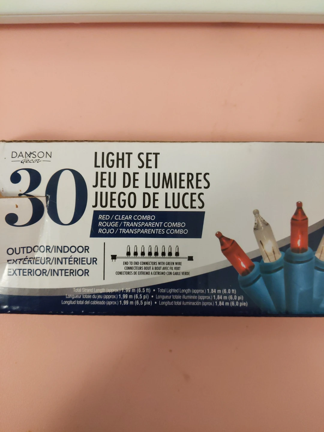 Danson 30 LED Red/Clear Combo Light Set - photo 3