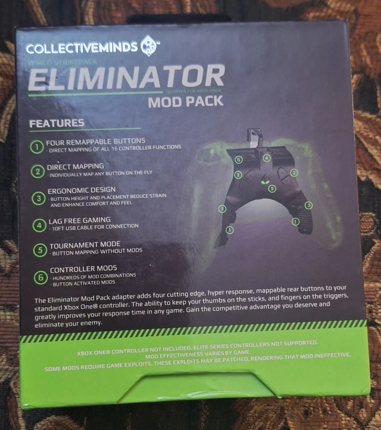 ELIMINATOR MOD PACK( ADAPTER XBOX ONE - photo 3