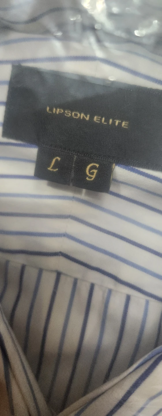 Lipson Elite Striped Shirt - Size L - photo 2