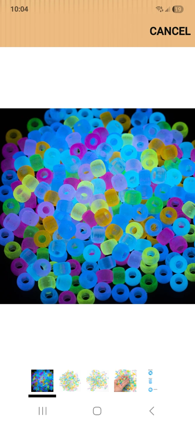 Mixed Colour Pony Beads Bag - photo 4