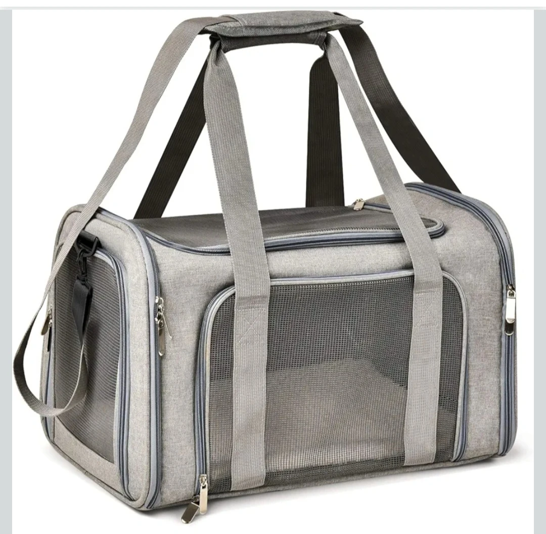 Comfortable Pet Carrier - Grey - photo 3