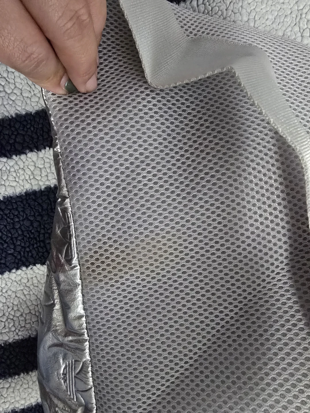 Adidas Silver Waist Bag - photo 3