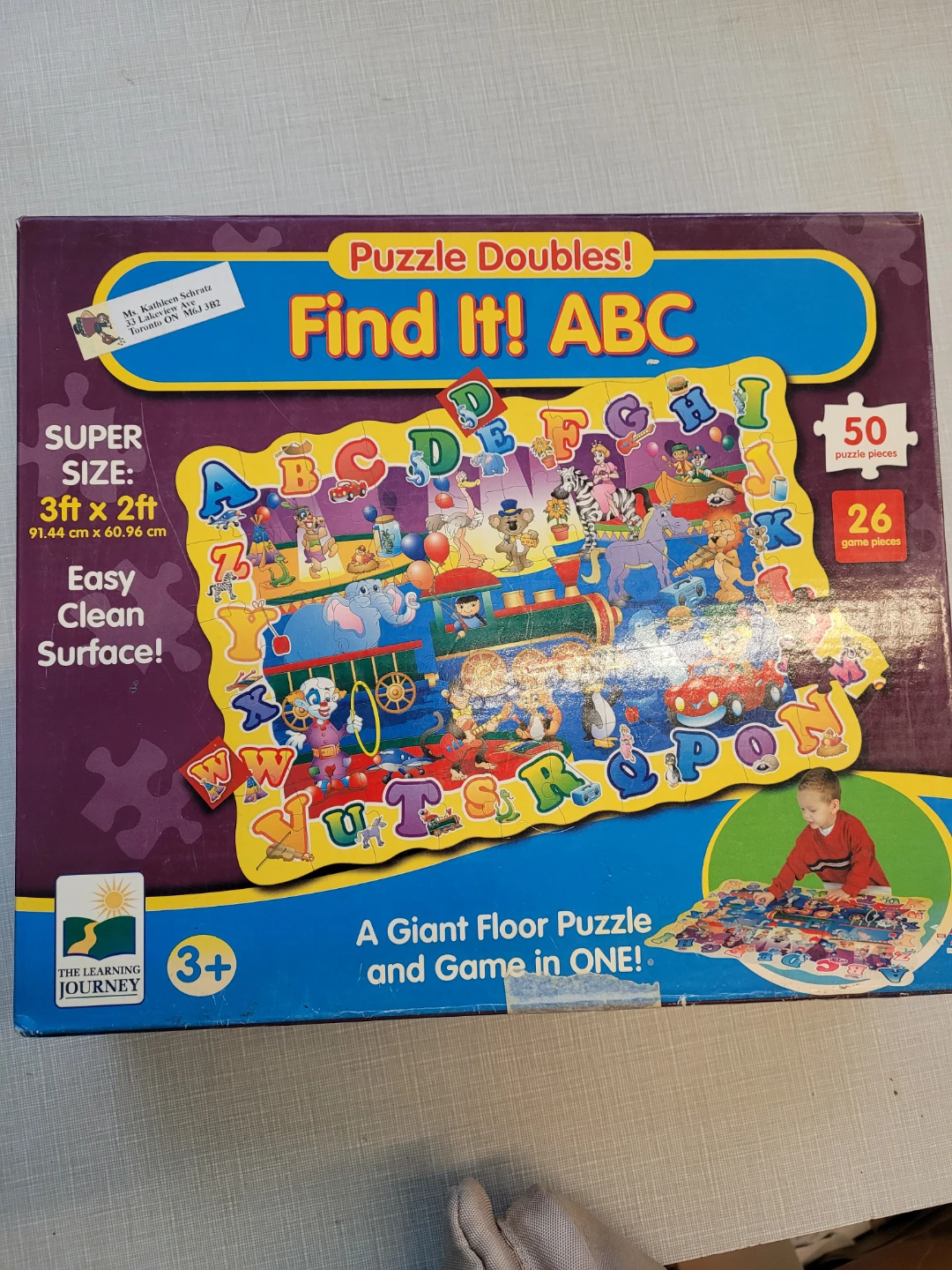 The Learning Journey Find It! ABC Floor Puzzle