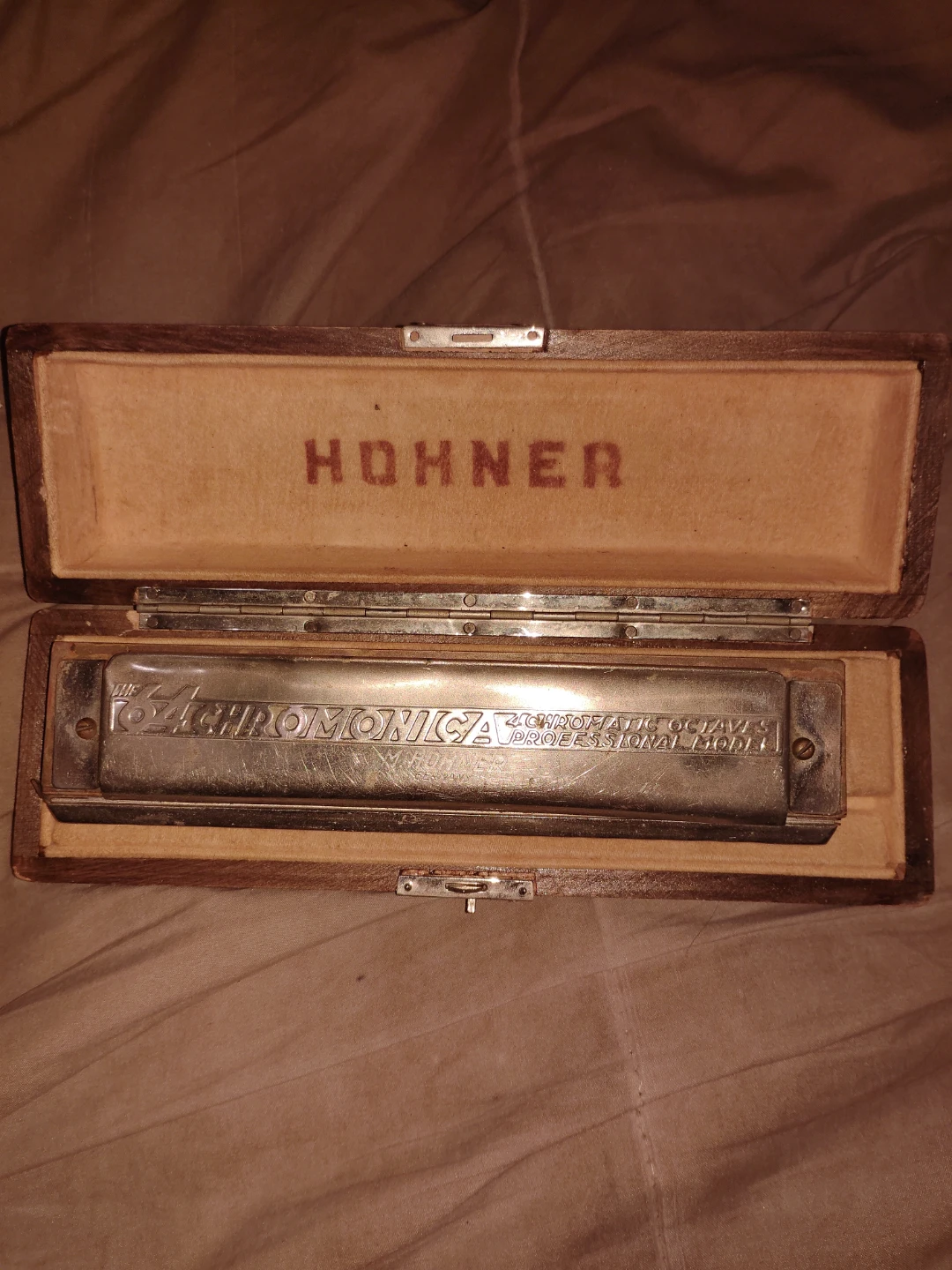 Hohner Chromonica Harmonica in Box