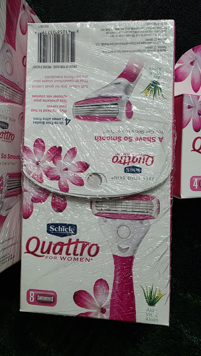 Schick Quattro For Women Razors - New!