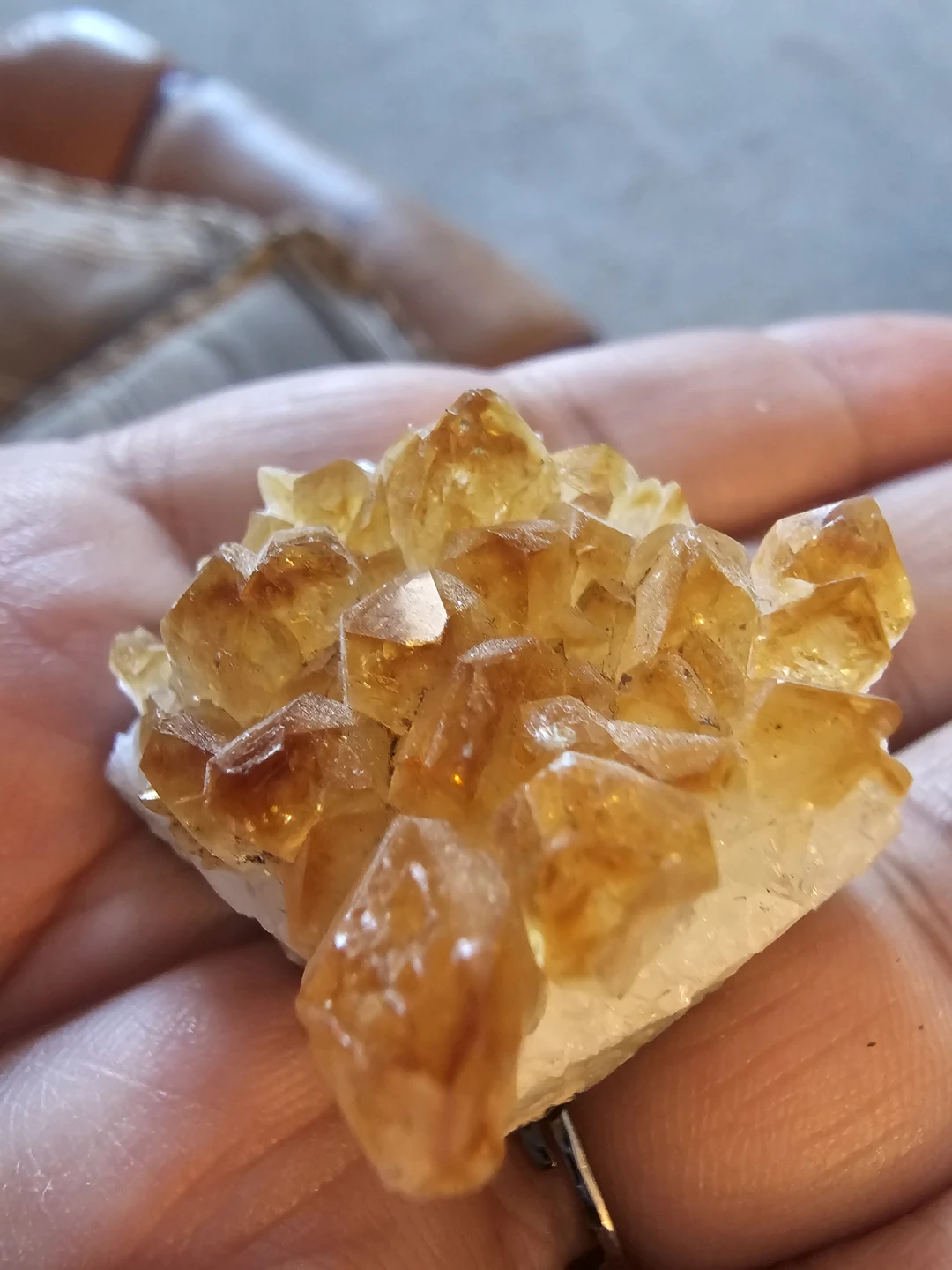 Citrine Crystal Cluster - photo 2