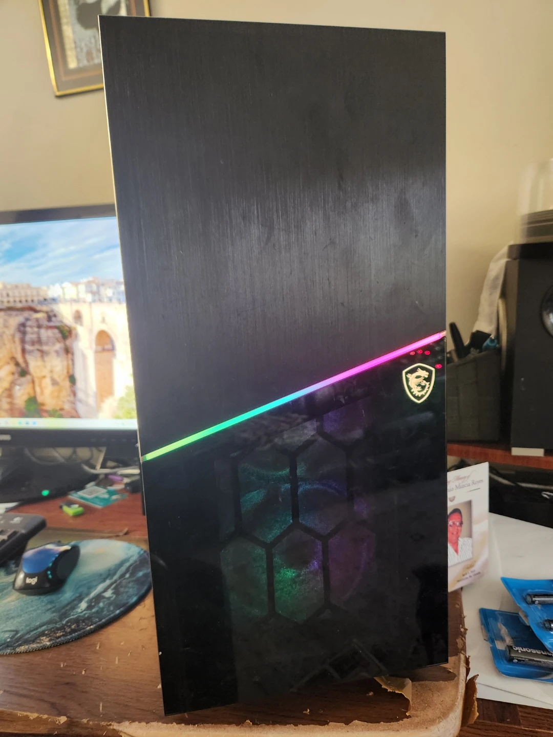 MSI PC CASE 4 rgb FANS