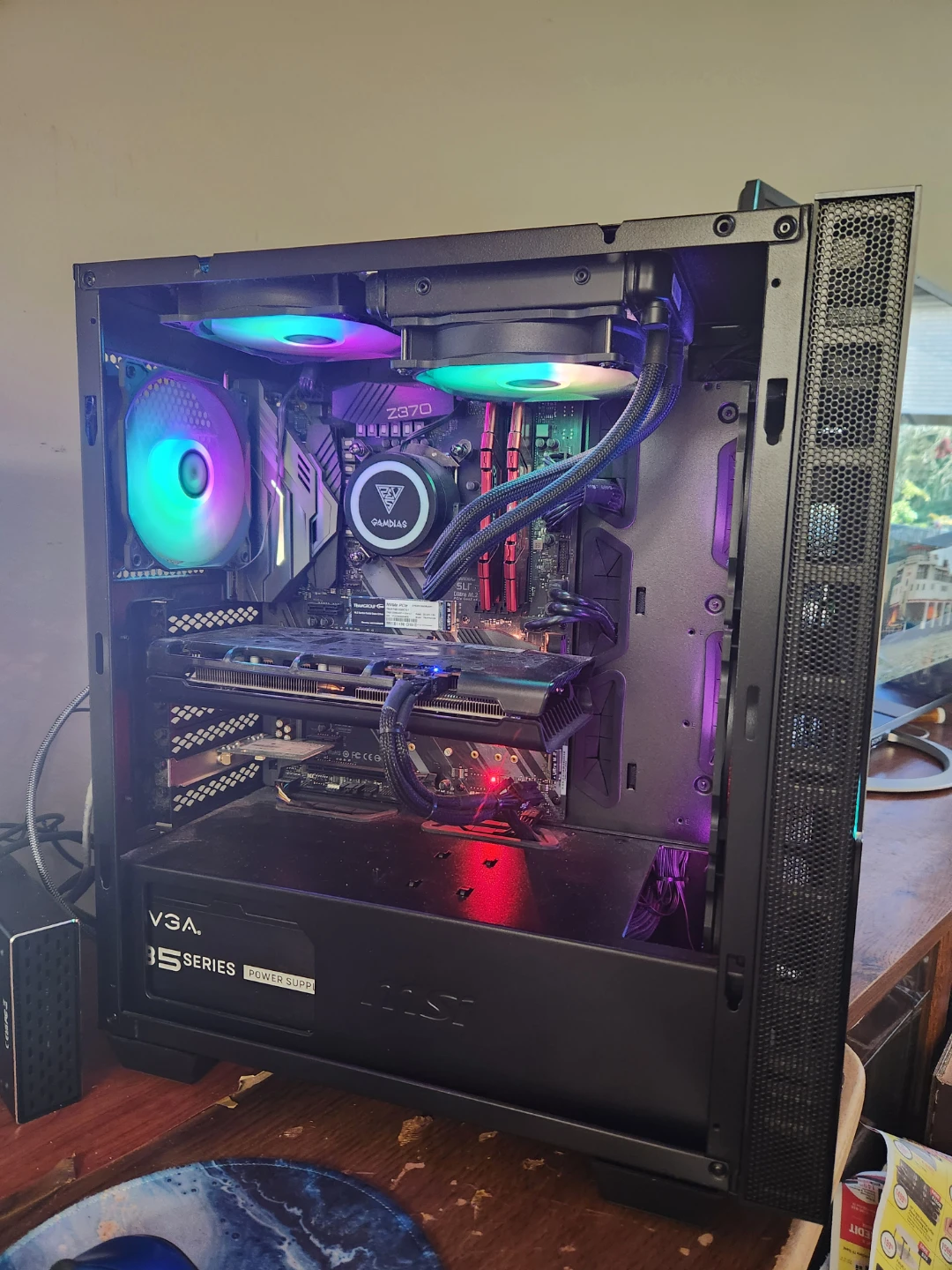 MSI PC CASE 4 rgb FANS - photo 2