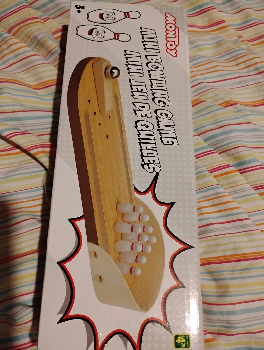 MONTOY Mini Bowling Game (just missing ball)