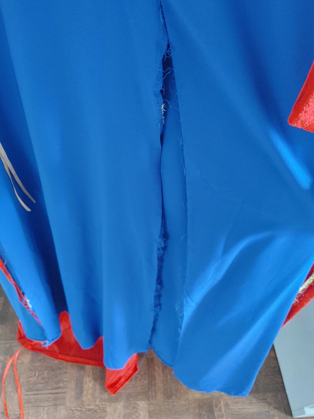 Renaissance Style Costume Dress - Red & Blue - photo 5