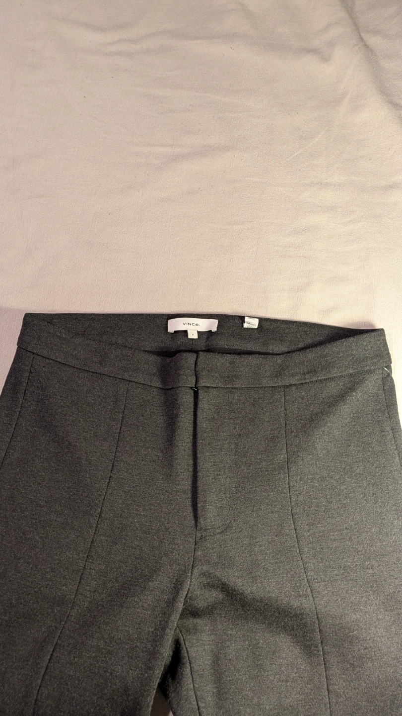 Vince Charcoal Ponte Pants - Size 6 - photo 3