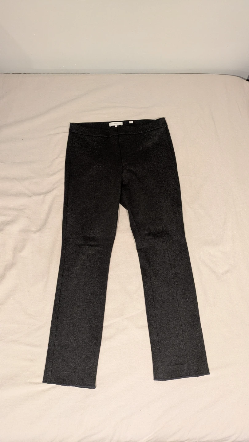 Vince Charcoal Ponte Pants - Size 6 - photo 4
