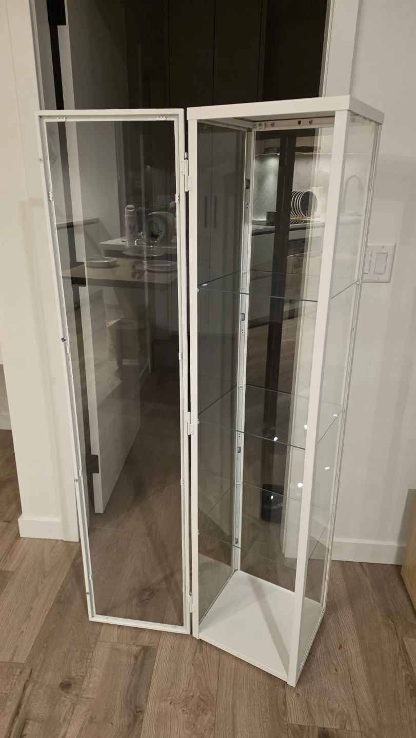 IKEA Glass cabinet - white - photo 2