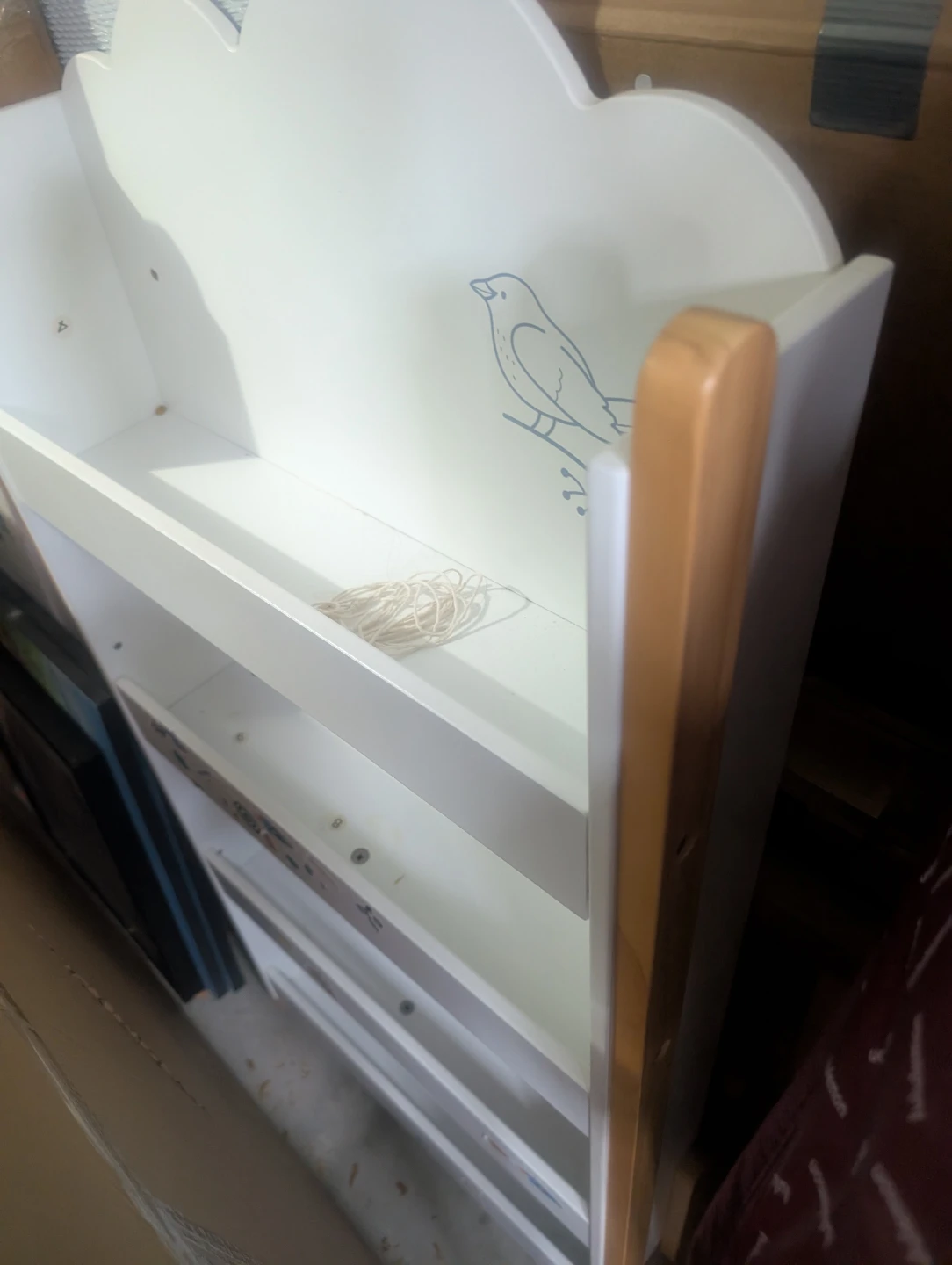 White Kids Book Shelf - photo 4