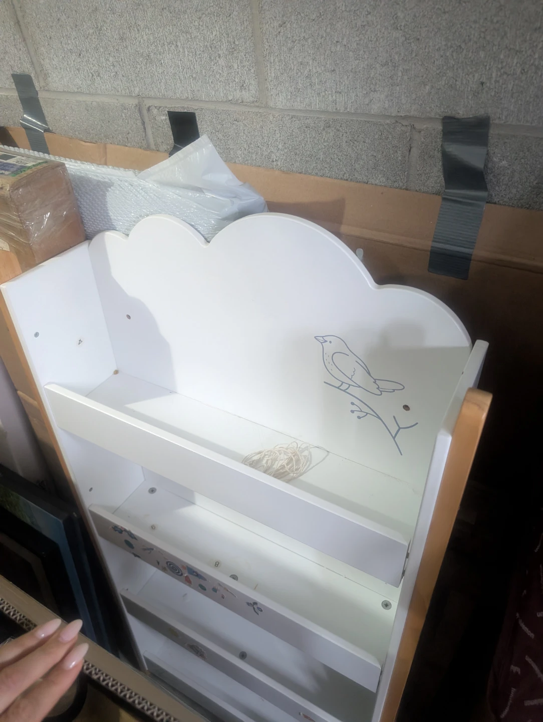 White Kids Book Shelf - photo 5