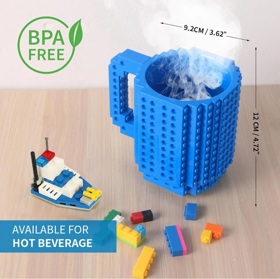 Building-On Brick (Lego) Coffee Mugs - photo 3
