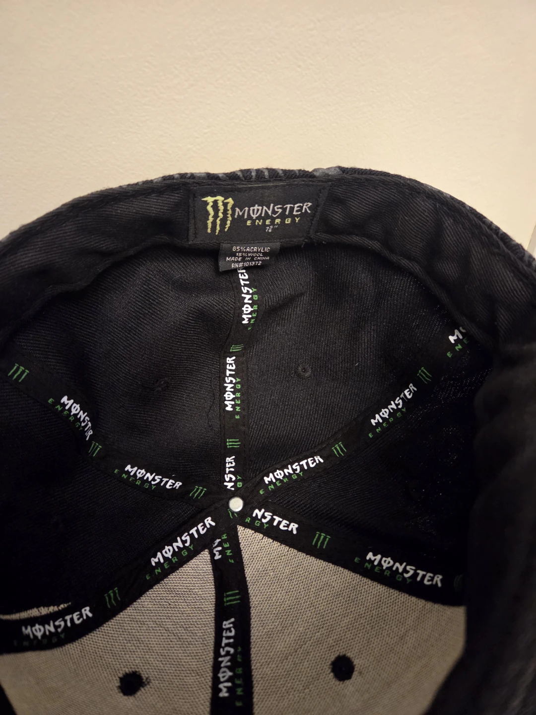 Monster Energy Hat - Size 7 5/8 - photo 3