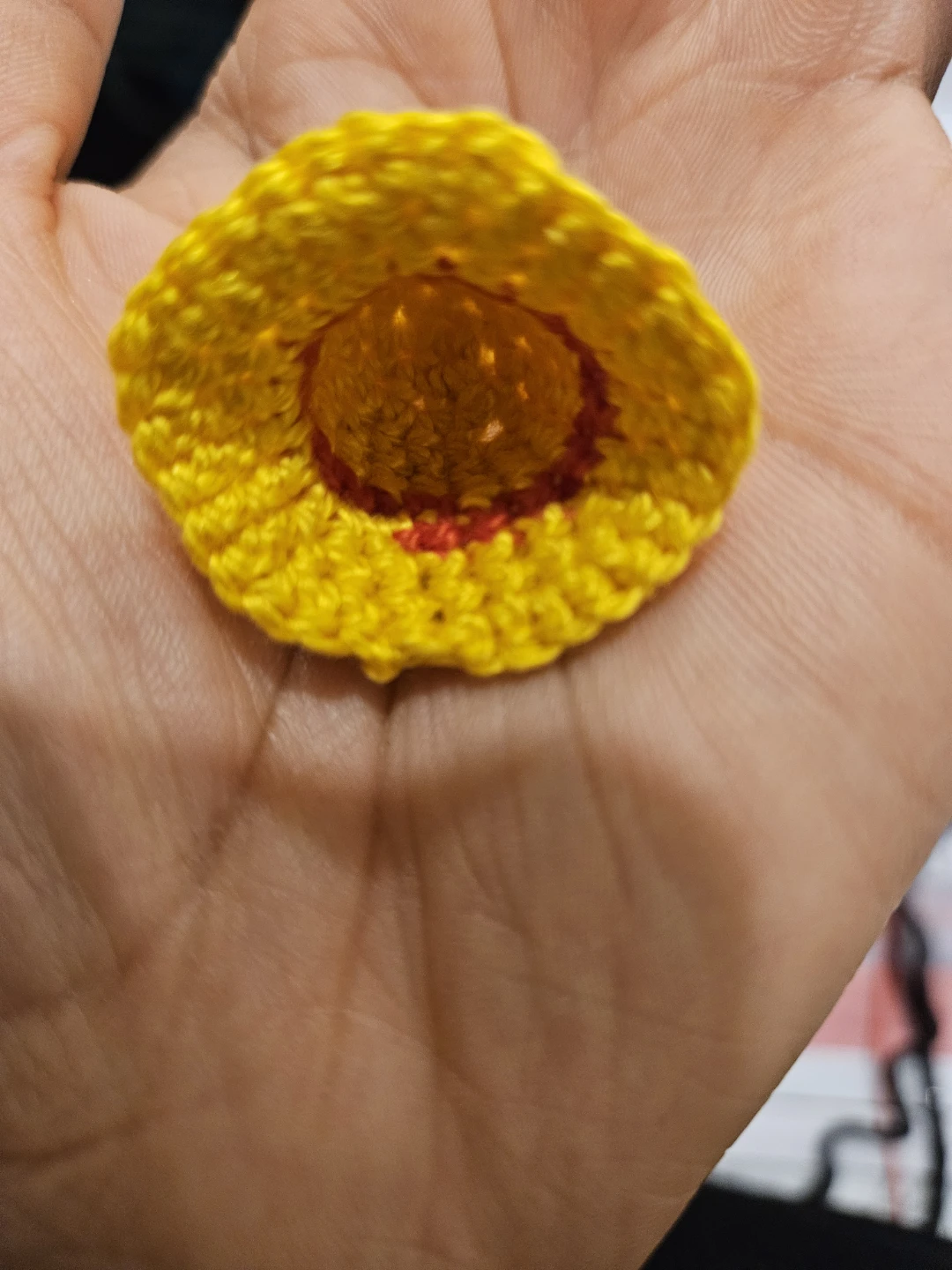 Luffy's straw Hat keychain - photo 3
