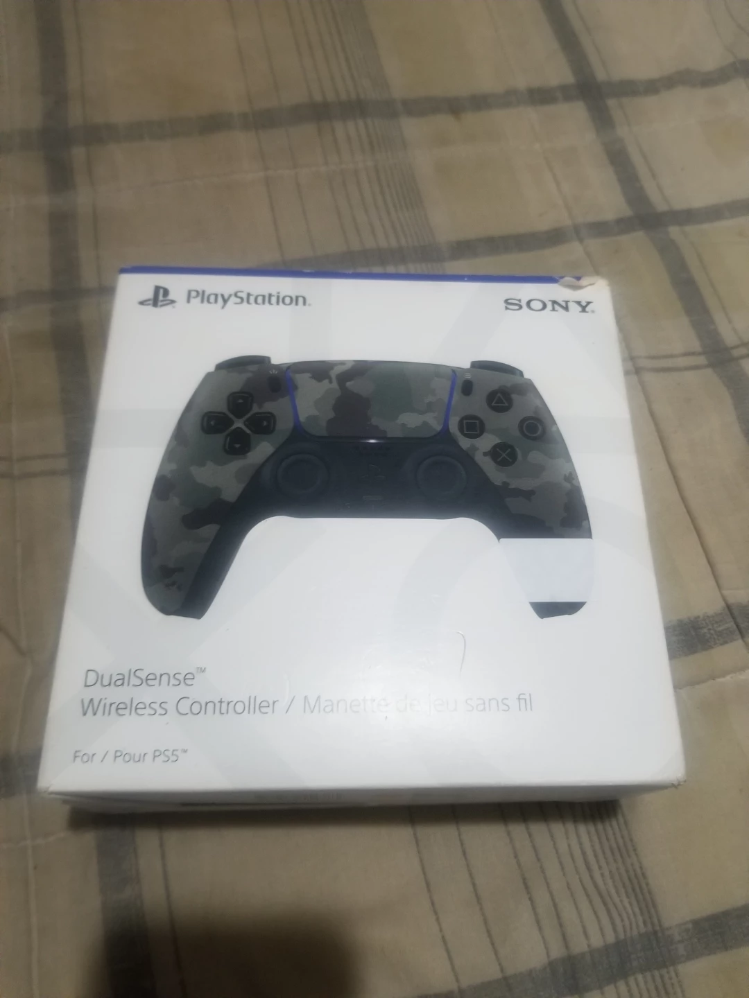 New Sony PlayStation 5 DualSense Wireless Controller - Grey Camo