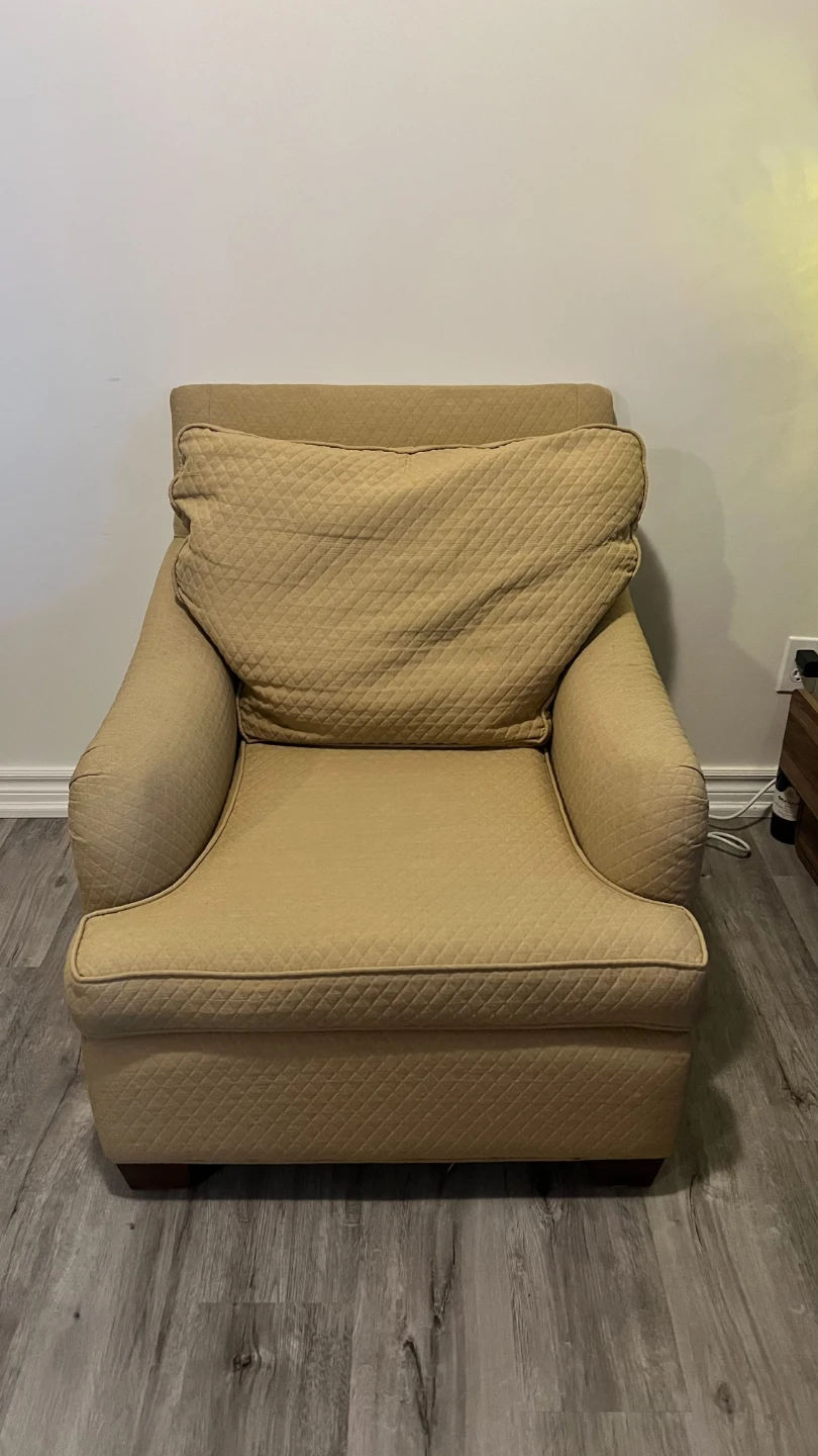 Beige Armchair