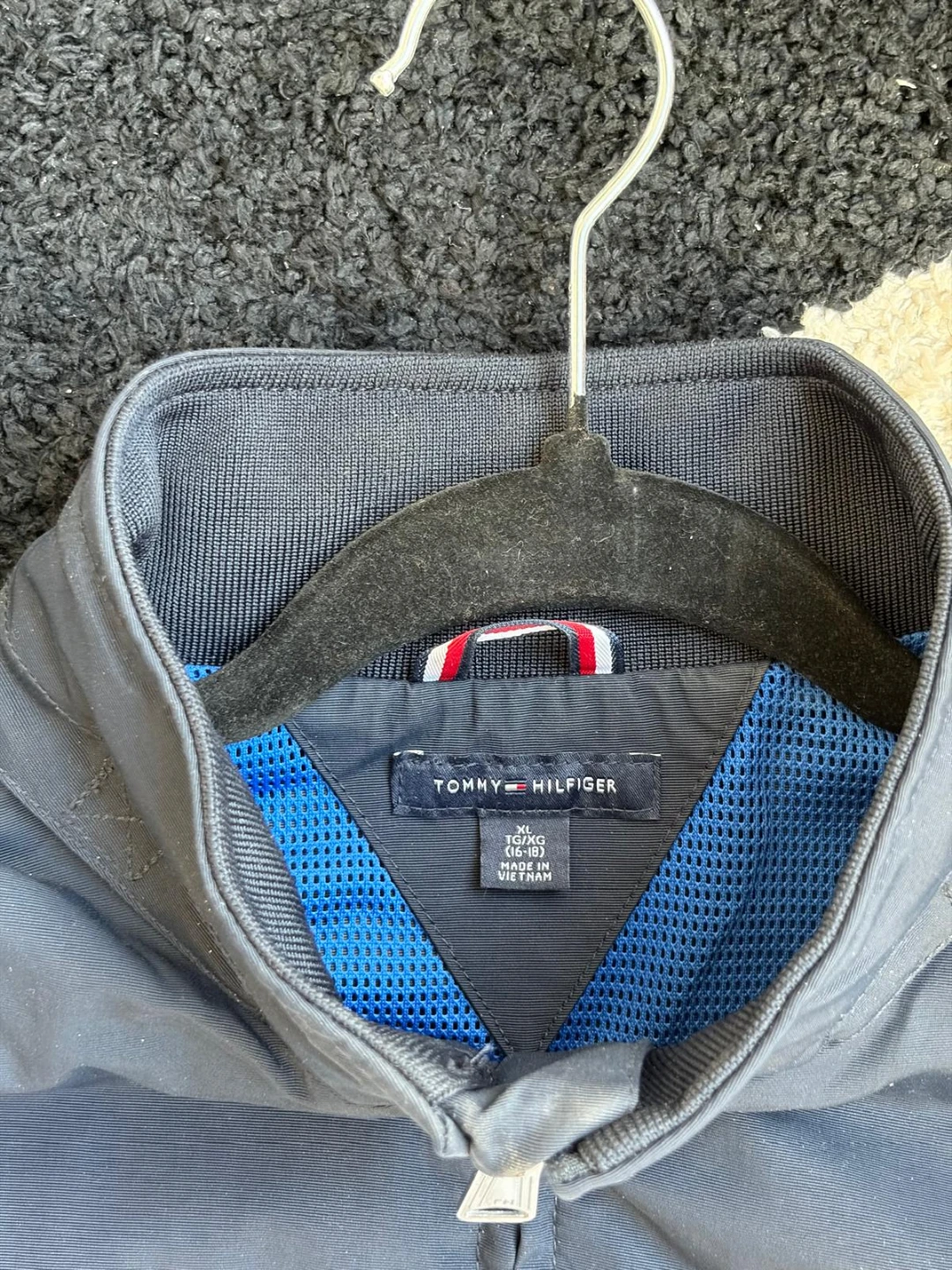 Tommy Hilfiger Jacket - Size 10/12 - Black, White, Red - photo 2