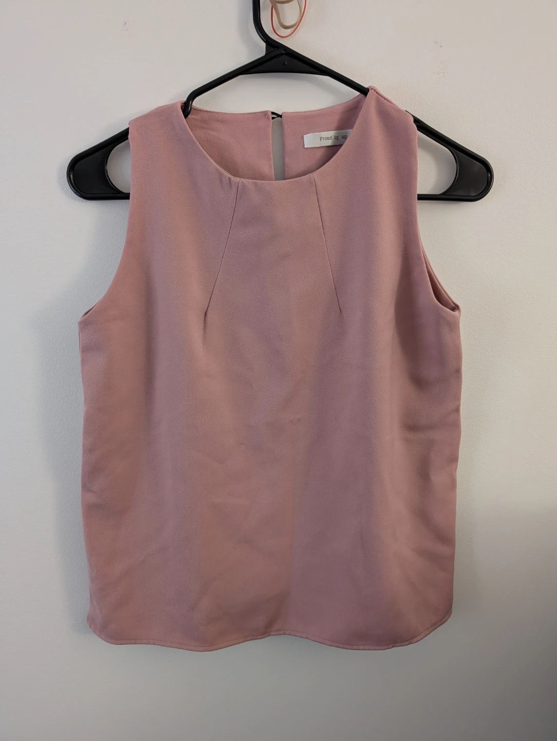 Proud by up Pink Sleeveless Top Office Top - Size M