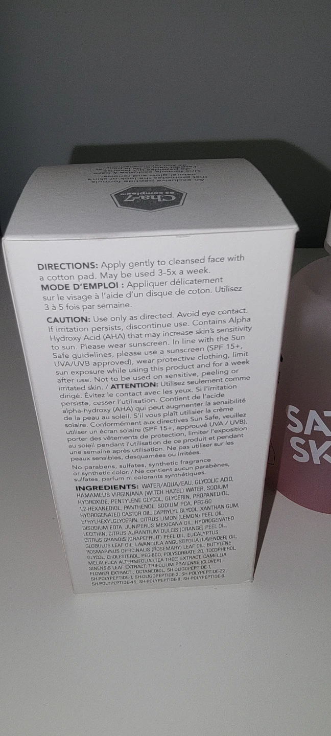 Saturday Skin 10% Glycolic Pore Control Toner - photo 3