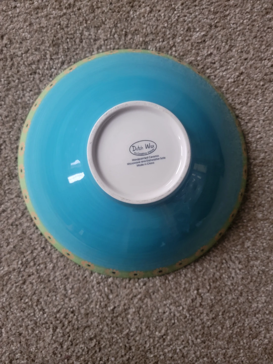 Dutch Wax Peacock Bowl - photo 2