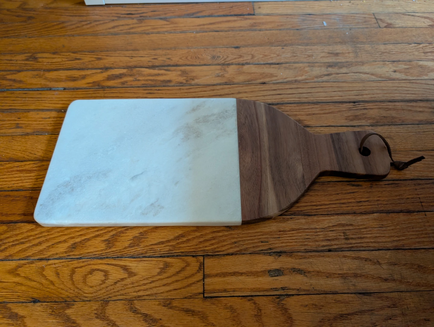 Wood & Marble Charcuterie Serving Board