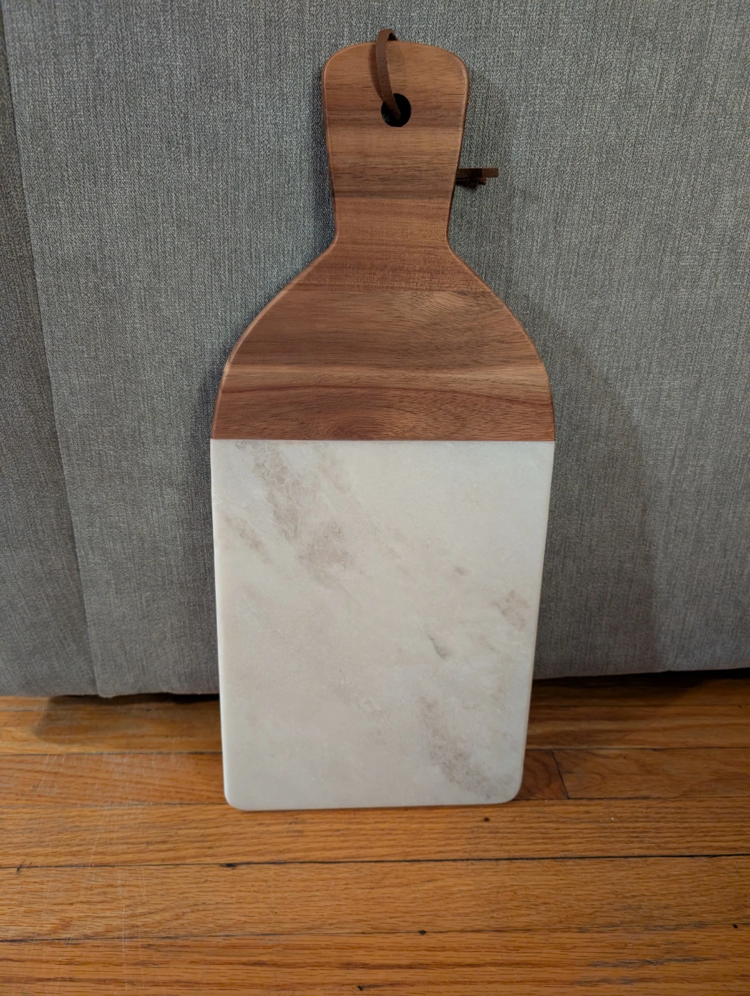 Wood & Marble Charcuterie Serving Board - photo 2