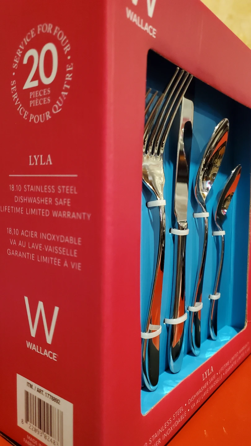 Wallace LYLA 20 Piece Stainless Steel Cutlery Set - photo 2