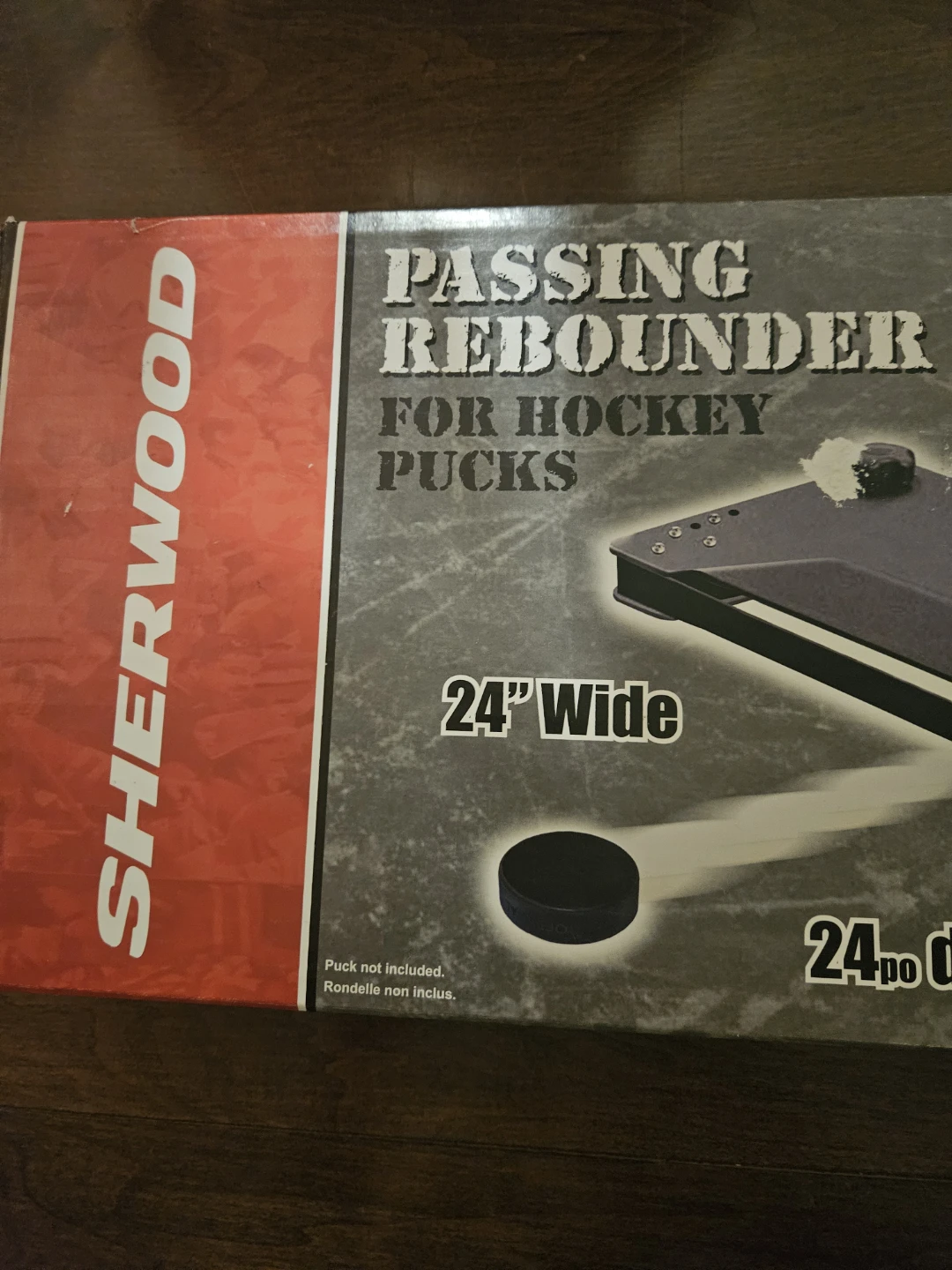 Sherwood Passing Rebounder for Hockey Pucks - 24" Wide - photo 2