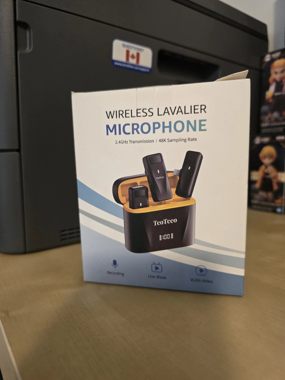 TeoTeoco Wireless Lavalier Microphone - New! For iPhone