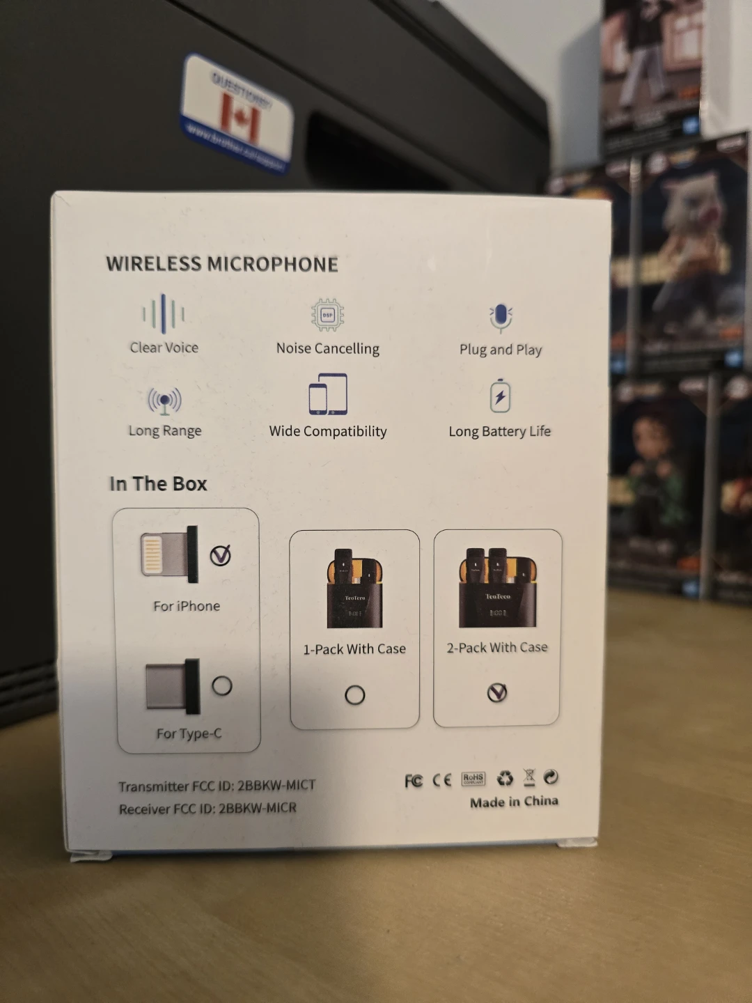 TeoTeoco Wireless Lavalier Microphone - New! For iPhone - photo 2