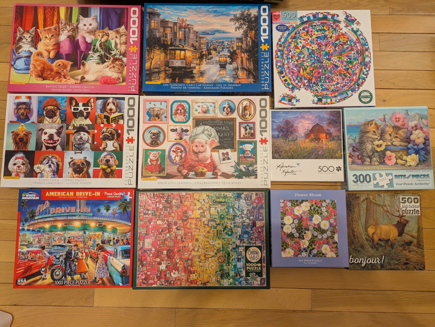 Sell / Trade Jigsaw Puzzles - Eurographics, Buffalo, etc.