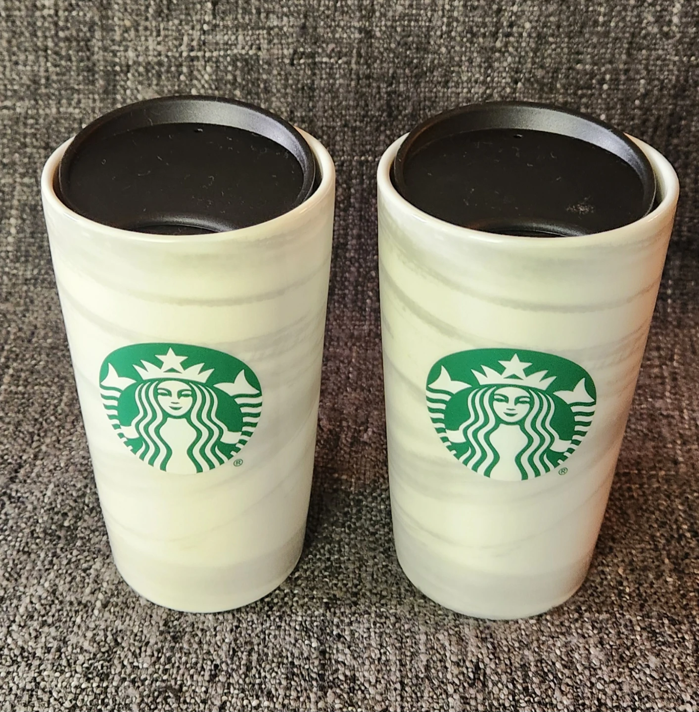 Starbucks 12oz Marble Swirl Tumblers (Set of 2) - photo 2