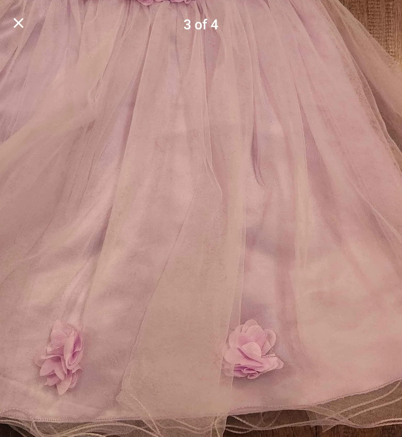 Lilac Flower Girl Dress age4-5 - photo 3
