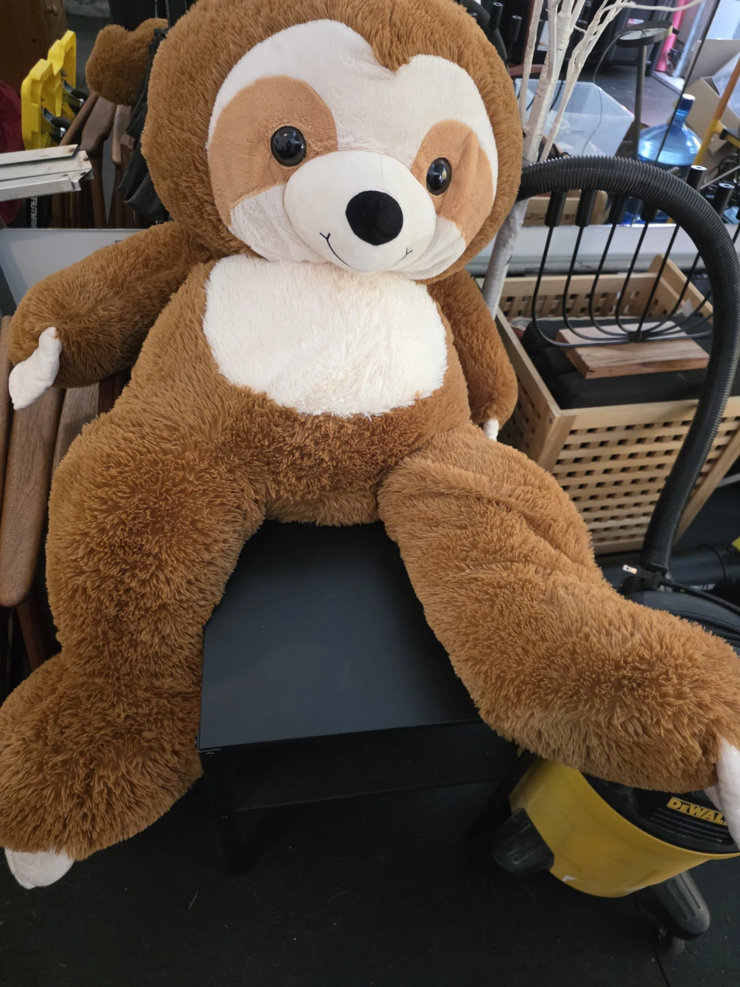 Giant Brown Sloth Plush Toy