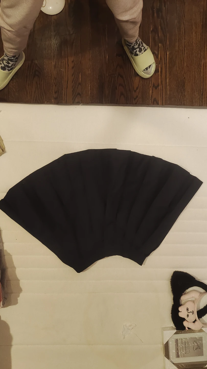 Black Pleated Skirt