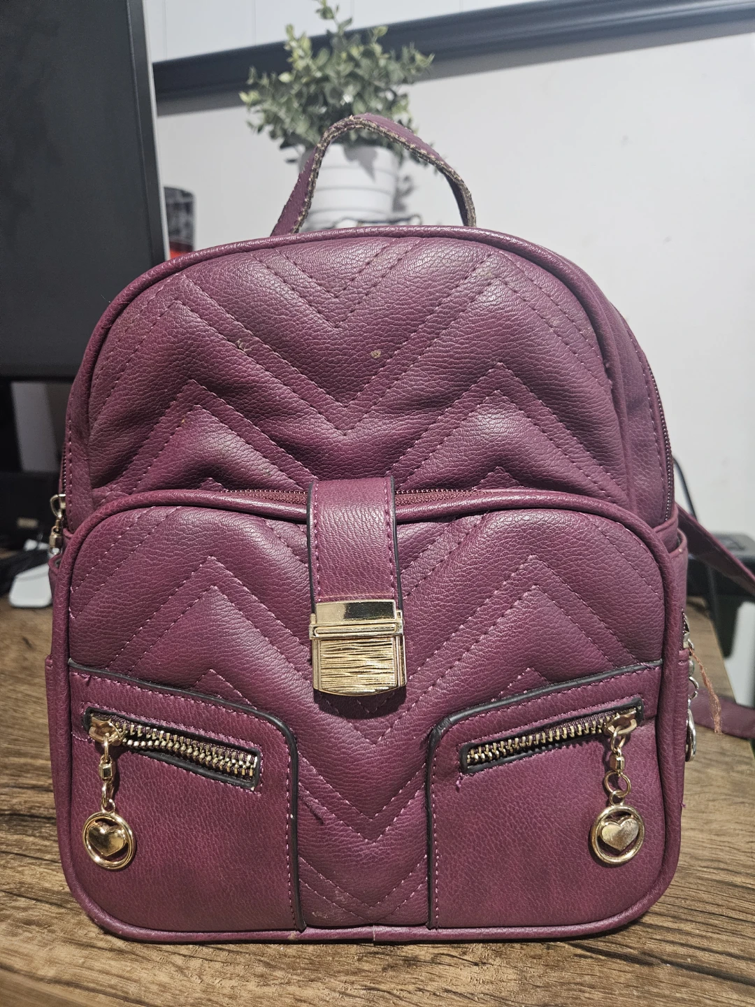 Purple Mini Backpack