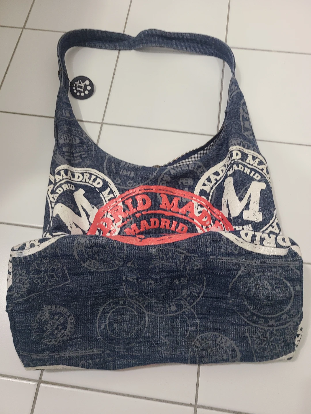 Denim Shoulder Bag - photo 3