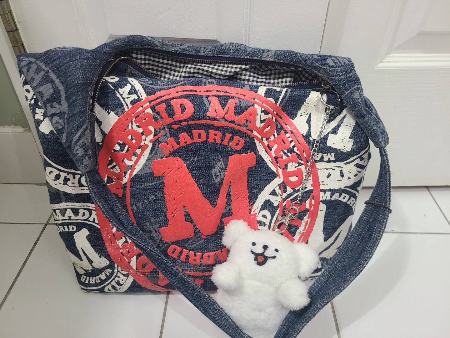 Denim Shoulder Bag - photo 4