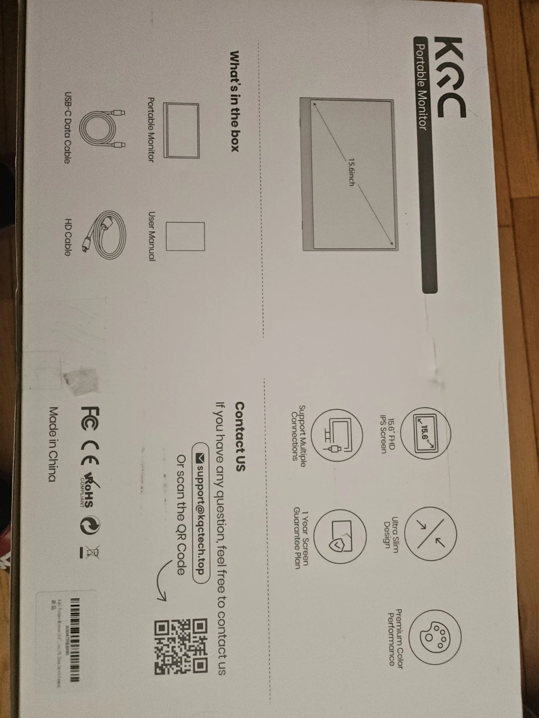 KGC 15.6 inch Portable Monitor - New - photo 2