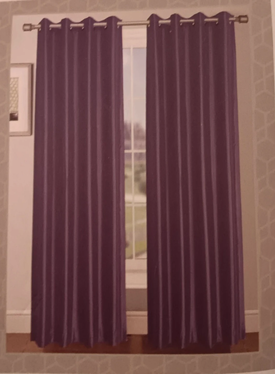 CHI Window Elements Collection - 2 Purple Window Panels - photo 2